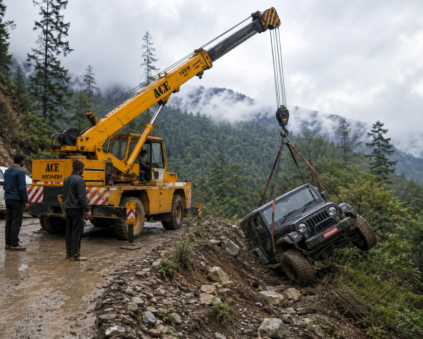 Off-Road Vehicle Recovery